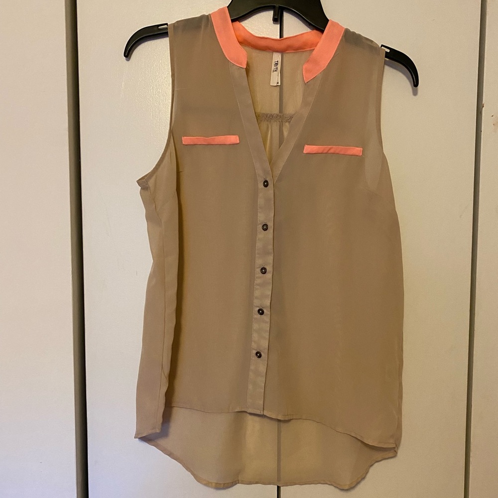Truth Sleeveless Blouse